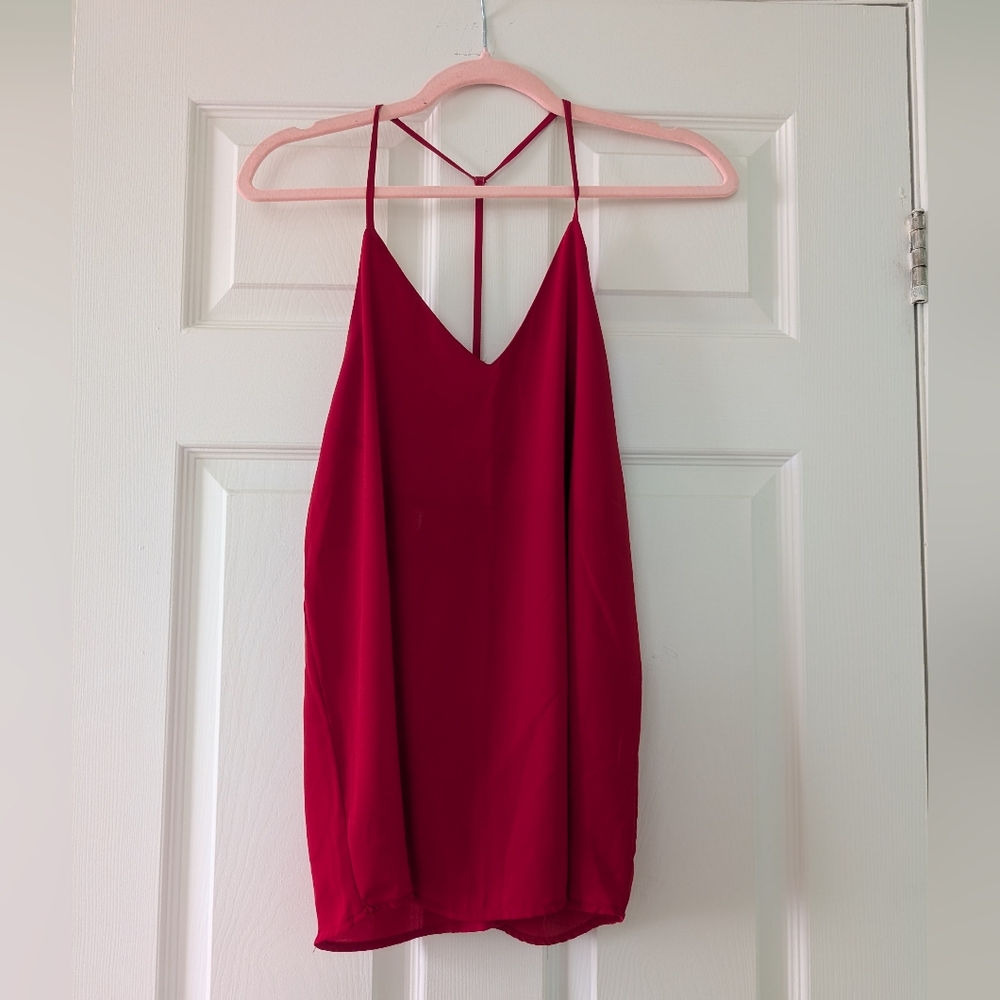 Active USA Vibrant Red Camisole